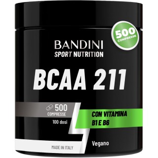 BCAA 2:1:1 da 500 Compresse - Intra Pre & Post Workout potente
