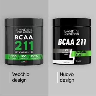 BCAA 2:1:1 da 500 Compresse - Intra Pre & Post Workout potente