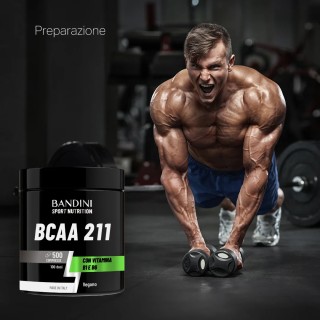 BCAA 2:1:1 da 500 Compresse - Intra Pre & Post Workout potente