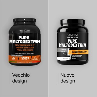 Maltodestrine Pure in polvere da 900gr | Integratore di Carboidrati
