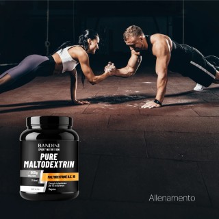 Maltodestrine Pure in polvere da 900gr | Integratore di Carboidrati