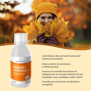 Bandini® Vitamina C Liposomiale liquida 250ml -Difese Immunitarie