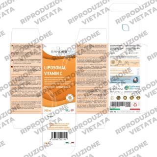 Bandini® Vitamina C Liposomiale liquida 250ml -Difese Immunitarie