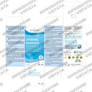 Bandini® - Magnesio Liposomiale 250ml liquido - Alto Assorbimento