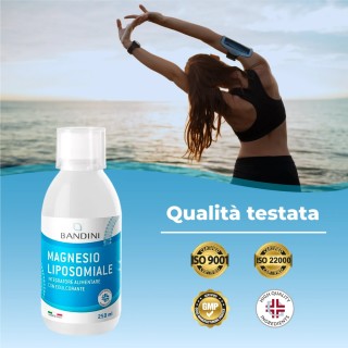 Bandini® - Magnesio Liposomiale 250ml liquido - Alto Assorbimento
