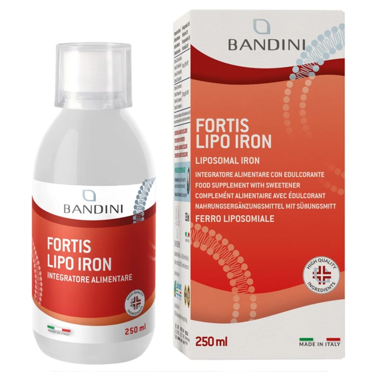Fortis Lipo Iron + Vitamina C da 250ml ad Alto Dosaggio