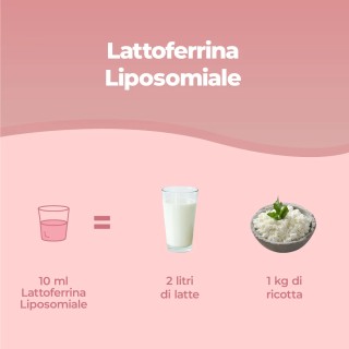 Bandini® Lattoferrina liposomiale liquida 250ml - Alto assorbimento