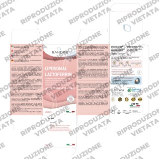 Bandini® Lattoferrina liposomiale liquida 250ml - Alto assorbimento