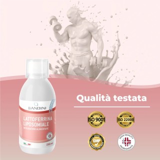 Bandini® Lattoferrina liposomiale liquida 250ml - Alto assorbimento