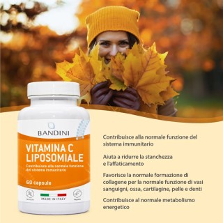 Bandini® Vitamina C Liposomiale 60 Capsule -Sistema Immunitario