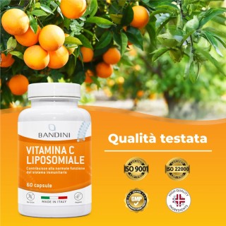 Bandini® Vitamina C Liposomiale 60 Capsule -Sistema Immunitario
