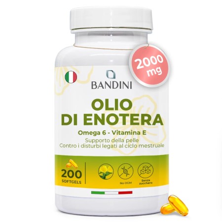 Olio di Enotera 200 Perle - Disturbi Mestruali & Menopausa