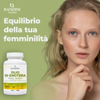 Olio di Enotera 200 Perle - Disturbi Mestruali & Menopausa