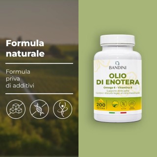 Olio di Enotera 200 Perle - Disturbi Mestruali & Menopausa