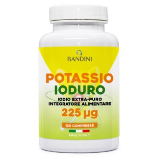 Iodio KI Puro 120 compresse di ioduro di potassio ad alto dosaggio