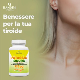 Iodio KI Puro 120 compresse di ioduro di potassio ad alto dosaggio