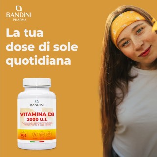 Vitamina D3 365 softgels in Olio d'Oliva - Rinforza i tuoi muscoli