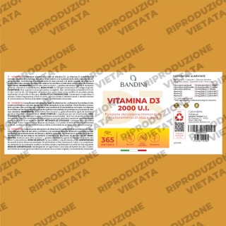 Vitamina D3 365 softgels in Olio d'Oliva - Rinforza i tuoi muscoli