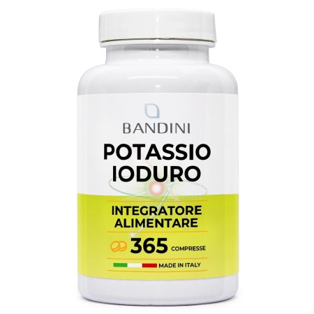 Iodio Ki Puro 365 compresse potenti - Rimedio contro la Tiroide