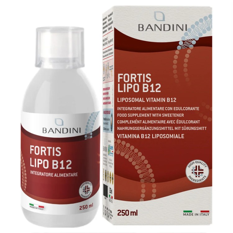 FORTIS LIPO B12 con formula Liposomiale Liquida 100% Vegan