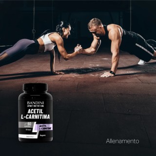 Acetil Carnitina - 60 Capsule - Per sportivi adulti - Performance Top