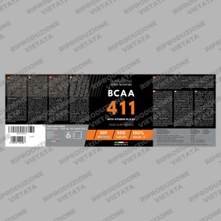 BCAA 4:1:1 500 Compresse - Recupero Muscolare & Pre Workout