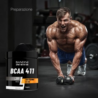 BCAA 4:1:1 500 Compresse - Recupero Muscolare & Pre Workout