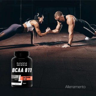 BCAA 8.1.1 200 compresse - Integratore per lo Sport con B1 e B6