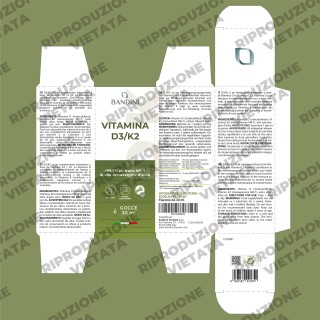 Vitamina D3 K2 liquida 30 ml migliora la coagulazione del sangue