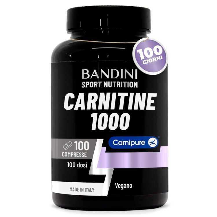 Carnitina Carnipure® 1000 da 100 compresse per la resistenza