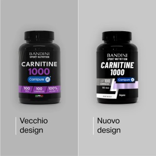 Carnitina Carnipure® 1000 da 100 compresse per la resistenza