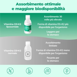 Bandini® - D3 K2 Liposomiale Liquida ad Alta Biosponibilità