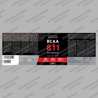 BCAA 8:1:1 500 compresse - Integratore Pre & Post workout sport
