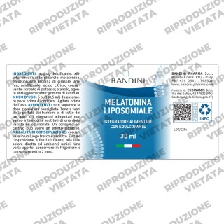 Bandini® - Melatonina liposomiale spray liquida in gocce da 30 ml