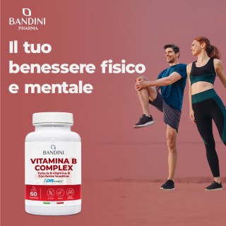 Vitamina B Complex 60 capsule 100% vegan & No OGM