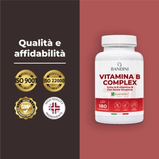 Vitamina B Complex 180 compresse - Contro lo stress ossidativo