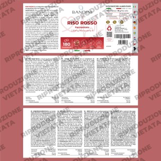Riso Rosso Fermentato da lievito 180 compresse | Monacolina K