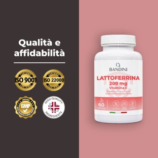 Lattoferrina 60 Capsule - Antiossidante per il Sistema Immunitario