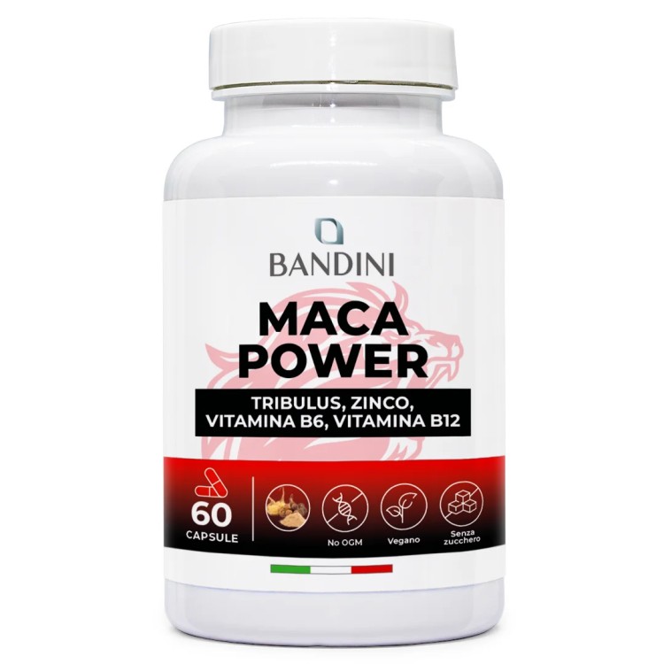 Maca Power da 60 capsule - Tonico che riduce la stanchezza