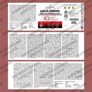Maca Power da 60 capsule - Tonico che riduce la stanchezza