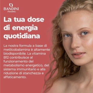 Vitamina B12 100% Vegan - Riduce la stanchezza fisica e mentale