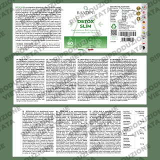 Detox Slim 60 Capsule - Drenante, Antiossidante & Depurativo