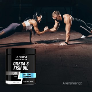 Omega 3 366 Softgels - Olio di Pesce per la funzione celebrale