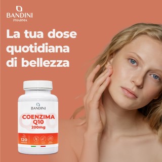 Coenzima Q10 120 Capsule - Antiossidante per la Pelle & Anti Età