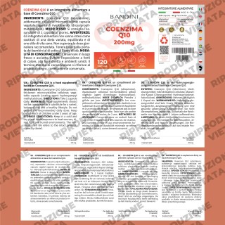 Coenzima Q10 120 Capsule - Antiossidante per la Pelle & Anti Età