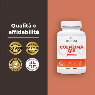 Coenzima Q10 120 Capsule - Antiossidante per la Pelle & Anti Età