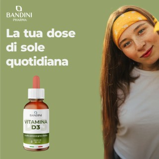 Vitamina D3 gocce 30 ml - Integratore di Vitamina D per le ossa