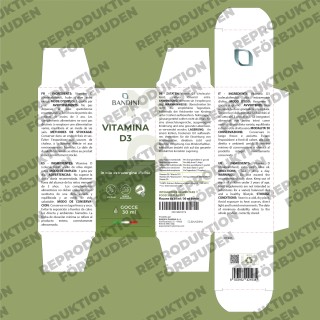 Vitamina D3 gocce 30 ml - Integratore di Vitamina D per le ossa