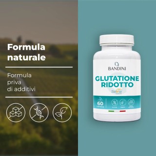 Glutatione Setria® 60 Capsule - Antiossidante Fegato & Anti Age