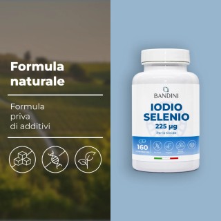 Iodio + Selenio 160 compresse ad alto assorbimento e dosaggio
